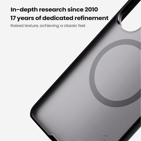 Pouzdro Nillkin Frosted Shield Pro MagSafe pro Samsung Galaxy S26 Ultra, průhledné / černé