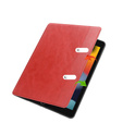 Pouzdro pro iPad 10.2 2021 / 2020 / 2019, Business Card and Pen Slot, červené