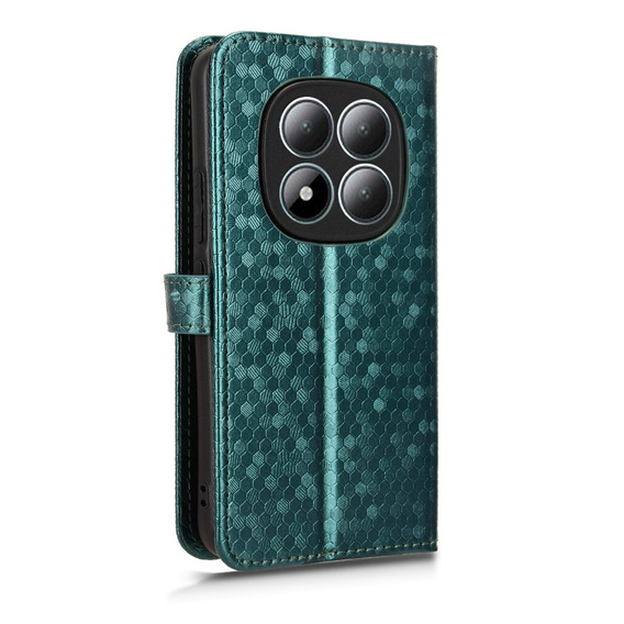 Pouzdro s klopou Wallet Rhombus pro Xiaomi Redmi Note 15 Pro Plus 5G / Poco M8 Pro 5G