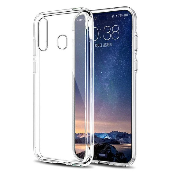 Tenké pouzdro pro Samsung Galaxy A20S, Slim, průhledné