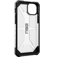 Pouzdro Urban Armor Gear pro iPhone 15 Plus, Plasma, transparentní / černé