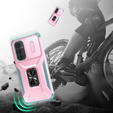 Pancéřové pouzdro pro Samsung Galaxy A54 5G, pancéřový kroužek Slide Ring, růžové