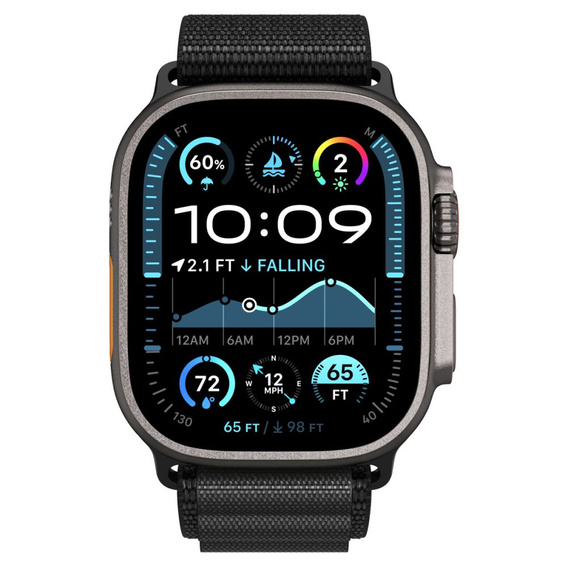 Řemínek Spigen WBF1 Band pro Apple Watch 8/9/10/11/SE/Ultra 1/2 (44/45/46/49 mm)