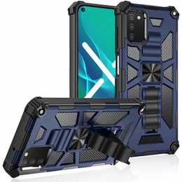 Pouzdro pro Samsung Galaxy A03s, Armor Kickstand, modré