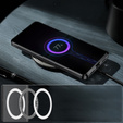 Ochranné pouzdro na fotoaparát pro Sony Xperia 1 V, CamShield MagSafe, transparentní / černé
