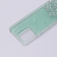 Pouzdro pro Xiaomi Redmi 12, Glittery, zelené