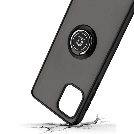 Pouzdro pro Motorola Edge 20 Lite, Frosted Ring, modré