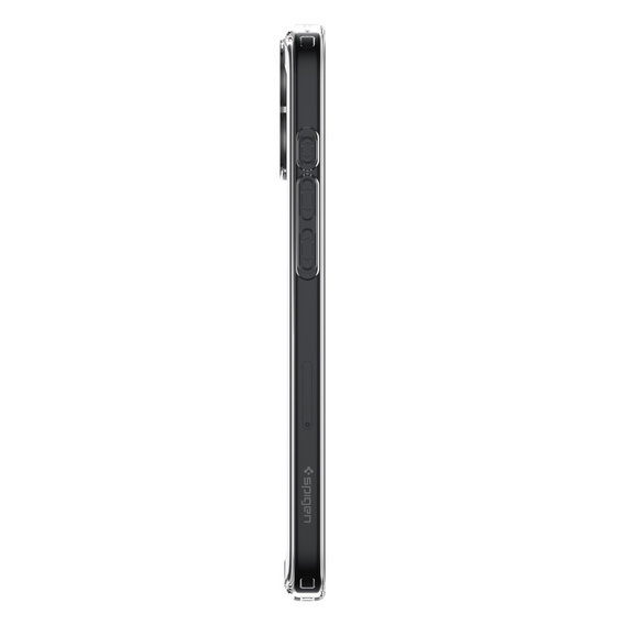 Pouzdro Spigen pro iPhone 16, Ultra Hybrid, průhledné + 9H tvrzené sklo
