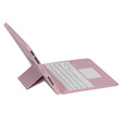 Pouzdro + klávesnice iPad Air 4 / 5 2020 / 2022 10.9, TouchPad, růžové rose gold