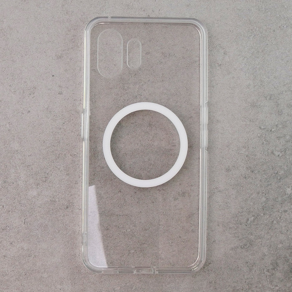 Pouzdro pro Nothing Phone 2, Fusion Hybrid Case, pro MagSafe, průhledné