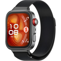 Milánský náramek pro Huawei Watch Fit 4 / 4 Pro / 3, černý