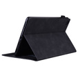 Pouzdro pro Samsung Galaxy Tab A8 10.5 SM-X200 SM-X205, Classic, s prostorem pro stylus, černé