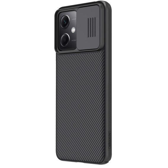 Pouzdro pro Xiaomi Redmi Note 12 5G / POCO X5 5G, obrněné Nillkin, CamShield Pro, černé