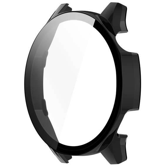 Pouzdro 2v1 + tvrzené sklo pro Huawei Watch GT 5 46mm, černé