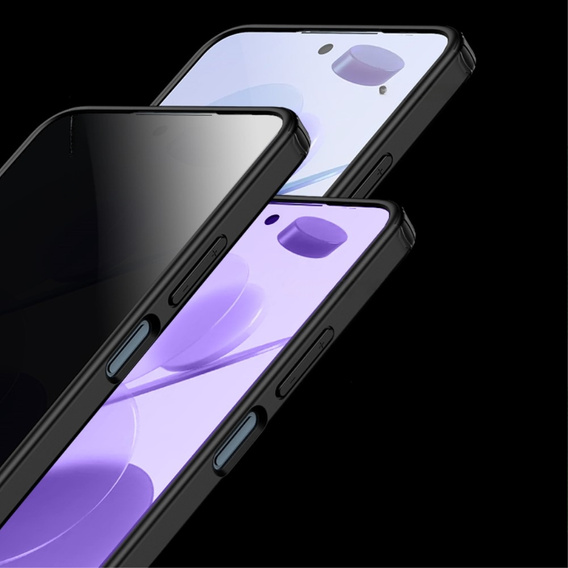 Pouzdro pro Xiaomi Redmi Note 12 4G, Fusion Hybrid, transparentní / černé
