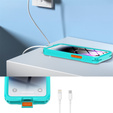 Vodotěsné pouzdro IP68 pro iPhone 15 Pro, SHELLBOX Air Box, modré