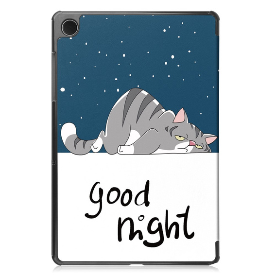 Pouzdro pro Samsung Galaxy Tab A9, Smartcase, sleeping cat