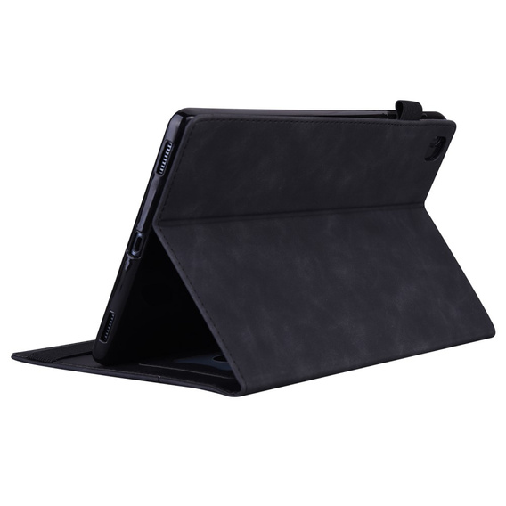 Pouzdro pro Samsung Galaxy Tab A9, Classic, s prostorem pro stylus, černé