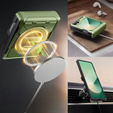 Pouzdro Tongate MECH s MagSafe pro Samsung Galaxy Z Flip7 FE / Z Flip6, zelené