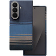 Pouzdro pro Samsung Galaxy Z Fold6 5G - magnetické aramidové vlákno, modré