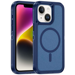 Pouzdro s rámečkem pro iPhone 13/14, pro MagSafe, modré