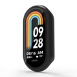 Pouzdro 2v1 + tvrzené sklo pro Xiaomi Smart Band 10 / 9 / 8, černé