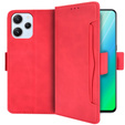 Klopové pouzdro pro Xiaomi Redmi 12, Card Slot, červené