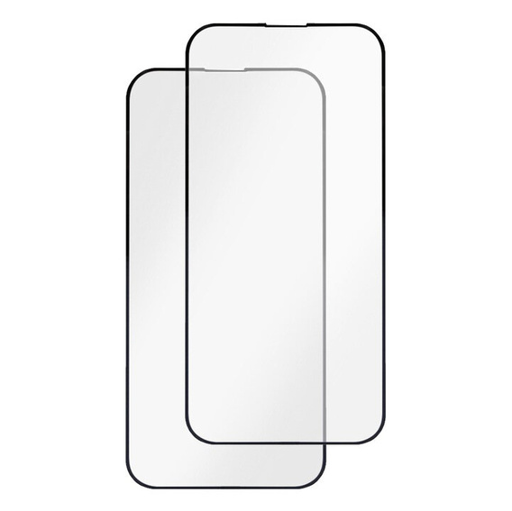 2x tvrzené sklo pro iPhone 16e / 14 / 13 / 13 Pro, ERBORD Easy App Full Screen Protector
