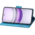 Klopové pouzdro pro Realme 14X / Realme C75, Butterfly, modré