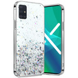 Pouzdro pro Samsung Galaxy A71 5G, Glittery, průhledné