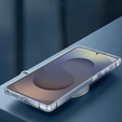 Pouzdro pro Samsung Galaxy S25 Ultra, Fusion Hybrid, pro MagSafe, průhledné + sklo na displej