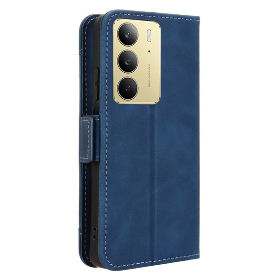 Klopové pouzdro pro Realme 14X / Realme C75, Card Slot, námořnicky modré