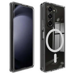 Pouzdro pro Samsung Galaxy Z Fold6 5G, Fusion Hybrid, pro MagSafe, průhledné