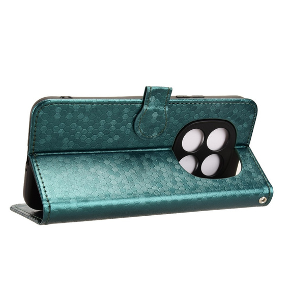 Pouzdro s klopou Wallet Rhombus pro Xiaomi Redmi Note 15 Pro Plus 5G / Poco M8 Pro 5G