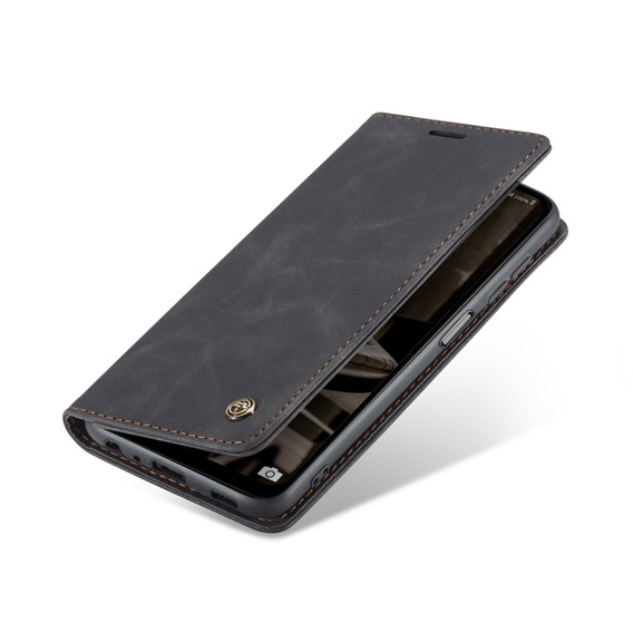 Pouzdro CASEME pro Samsung Galaxy A04S / A13 5G, Leather Wallet Case, černé