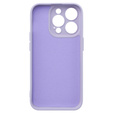 Pouzdro pro iPhone 15 Pro, Silicone Lite, fialové