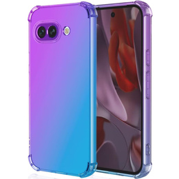 Pouzdro pro Google Pixel 9A, Gradient Dropproof, Fialová / modrá