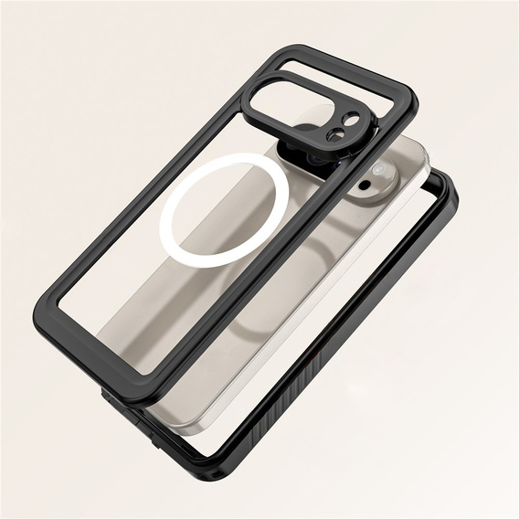 Vodotěsné pouzdro Redpepper IP68 s 360° ochranou a MagSafe pro Google Pixel 10 Pro