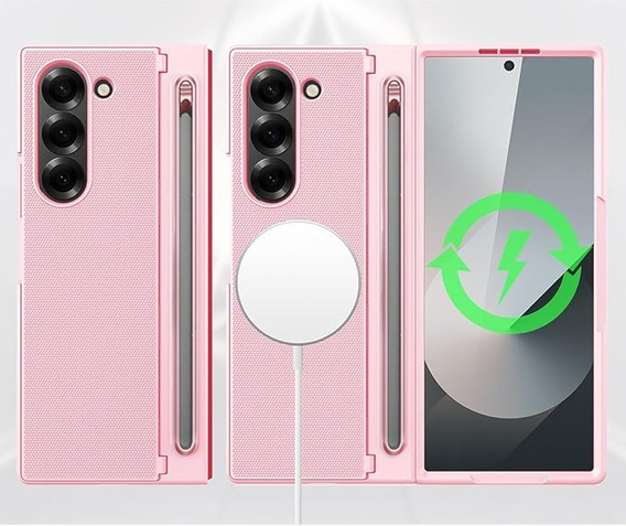 Skleněné pouzdro s plnou 360° ochranou pro Samsung Galaxy Z Fold7 5G