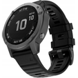 Silikonový řemínek QuickFit pro Garmin Fenix 26mm, černý