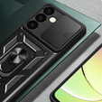 Pouzdro pro Samsung Galaxy S24+ Plus, CamShield Slide, černé