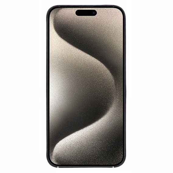 Pouzdro pro iPhone 15 Pro Max, Aramid Fiber Cover, černé