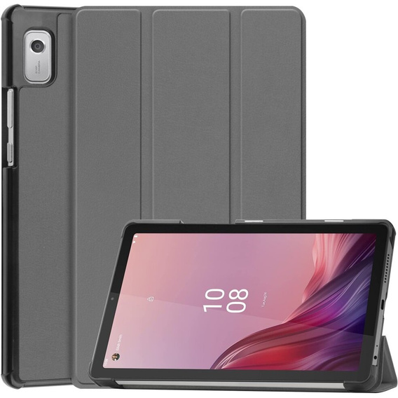 Pouzdro pro Lenovo Tab M9, Smartcase, šedé