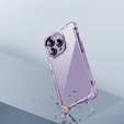 Pouzdro pro iPhone 14 Pro, ERBORD CornerShield, fialové