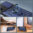 Pancéřové pouzdro pro Xiaomi Redmi 15C 4G/LTE, CamShield Slide, modré