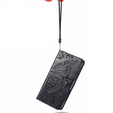 Klopové pouzdro pro Infinix Hot 40i, Butterfly, černé