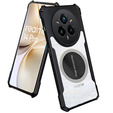 Pouzdro pro Realme 14 Pro 5G, s magnetickou fólií, transparentní / černé