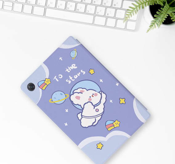 Flipové pouzdro pro Lenovo Tab M10 Plus 10.6 Gen 3 TB-125F TB-128F, space rabbit