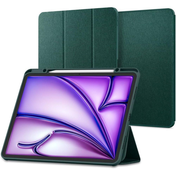 Etui SPIGEN do iPad 7/8/9 10.2 2019/2020/2021, Urban Fit, Midnight Green