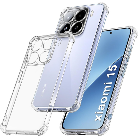 Pouzdro pro Xiaomi 15, Dropproof, průhledné
